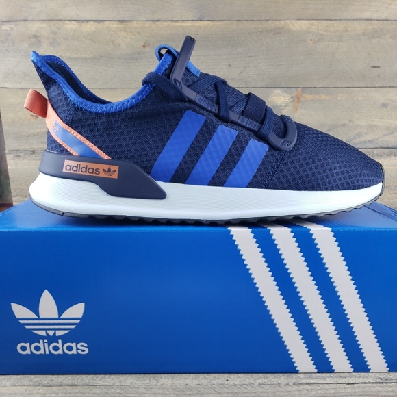 adidas Shoes Adidas Upath Run Mens Lightweight Running Shoes Navy